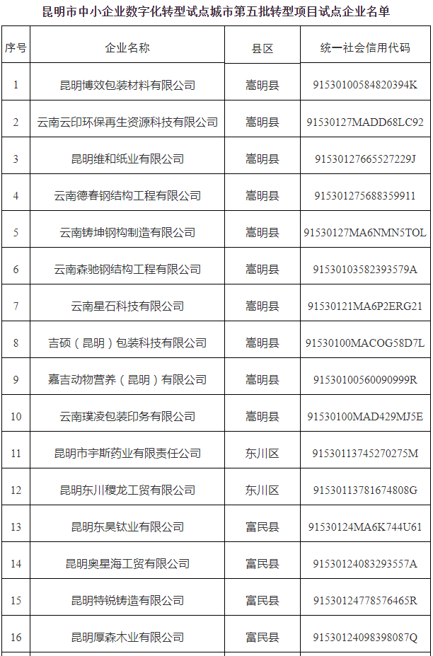 市中小企業(yè)數(shù)字化轉(zhuǎn)型試點(diǎn)城市第五批(圖1)